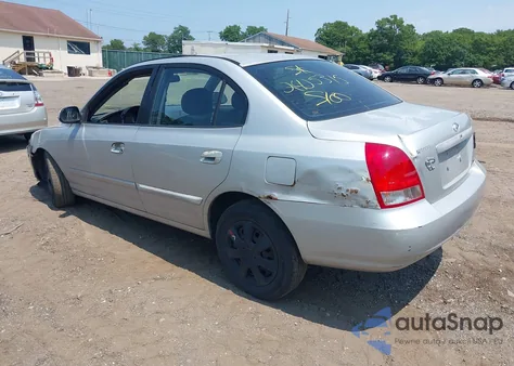 2003 Hyundai Elantra Gls/Gt from USA, damaged, VIN KMHDN45D63U571345
